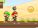 Mario Brothers Desert Gold Rush
